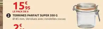 Rural Master Terrines parfait super 350g offre