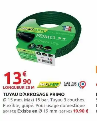 Rural Master Tuyau d'arrosage primo offre