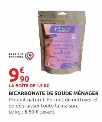 Rural Master Bicarbonate de soude ménager offre