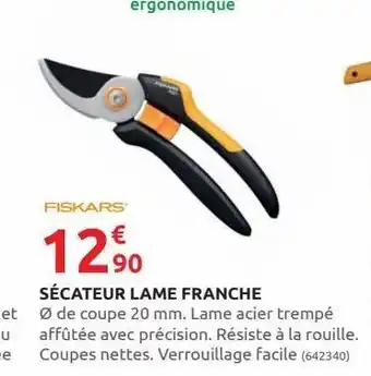 Rural Master Sécateur lame franche offre