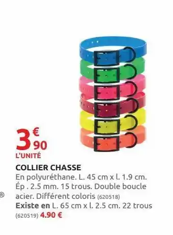 Rural Master Collier chasse offre