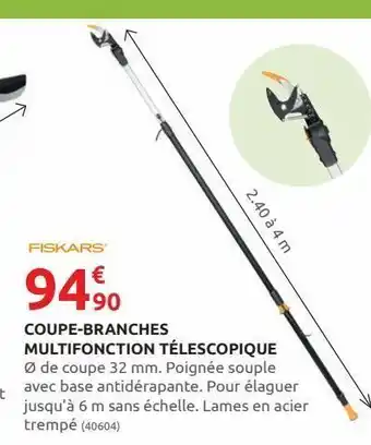 Rural Master Coupe-branches multifonction télescopique offre