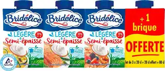 Match Bridelice crème semi-épaisse offre