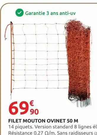 Rural Master Filet mouton ovinet 50m offre
