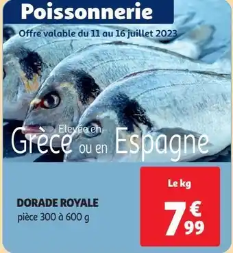 Auchan Supermarché Dorade royale offre