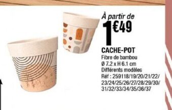 La Foir'Fouille CACHE-POT offre