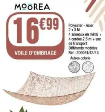 La Foir'Fouille VOILE D'OMBRAGE offre