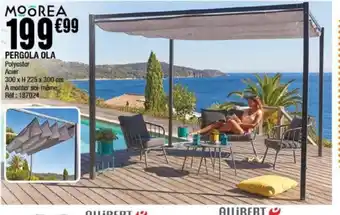 La Foir'Fouille PERGOLA OLA Polyester Acier offre