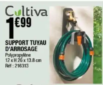 La Foir'Fouille SUPPORT TUYAU D'ARROSAGE Polypropylène offre