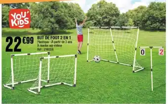 La Foir'Fouille BUT DE FOOT 2 EN 1 offre