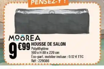 La Foir'Fouille HOUSSE DE SALON Polyéthylène offre