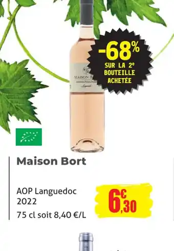 E.Leclerc Maison Bort AOP Languedoc 2022 offre