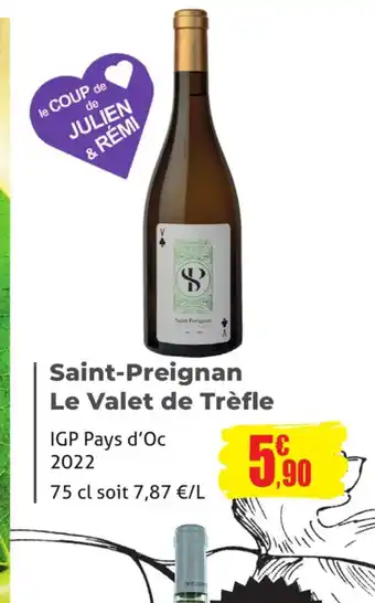 Saint-Preignan Le Valet de Trèfle