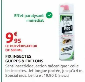 Fix insectes guepes & frelons