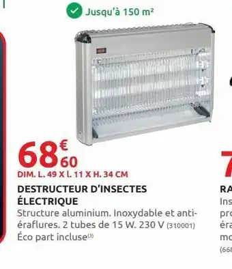 Rural Master Destructeur d`insectes électrique offre