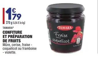 ALDI Confiture et préparation de fruits offre