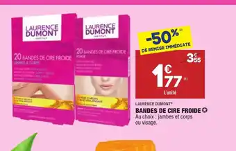 ALDI Bandes de cire froide offre