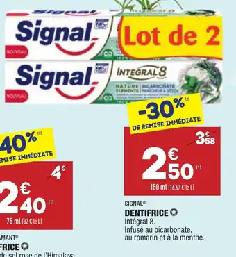 ALDI Dentifrice offre