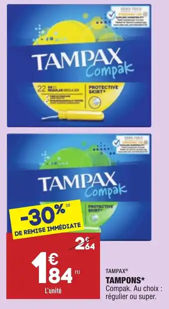 Tampons