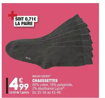 ALDI Chaussettes offre