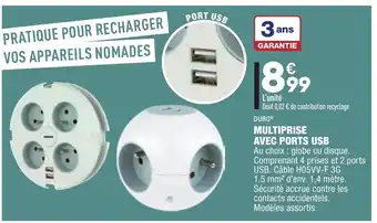 ALDI Multiprise avec ports usb offre