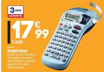 ALDI Étiqueteuse offre