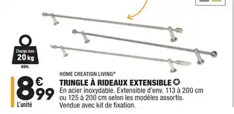 ALDI Tringle à rideaux extensible offre