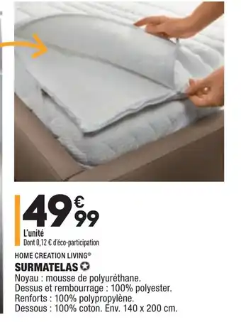 ALDI Surmatelas offre