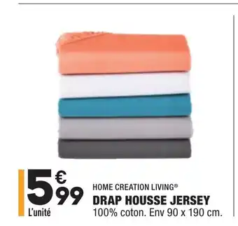 ALDI Drap housse jersey offre