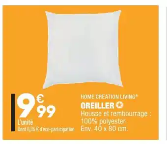 ALDI Oreiller offre