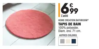 ALDI Tapis de bain offre