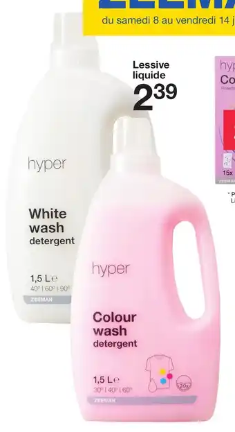 Lessive liquide