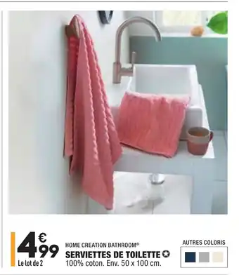 ALDI Serviettes de toilette offre