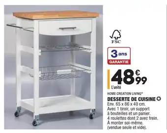 ALDI Desserte de cuisine offre
