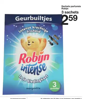 Zeeman Sachets parfumés Robijn offre