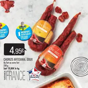 Chorizo artisanal doux