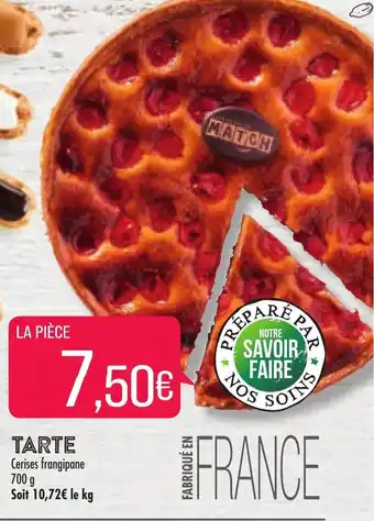 Match Tarte offre