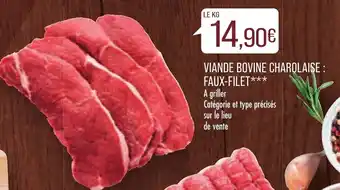 Match Viande bovine charolaise : faux-filet offre