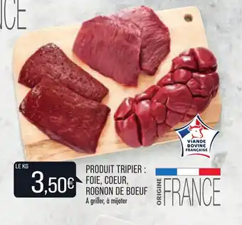 Match Produit tripier : foie, coeur, rognon de boeuf offre