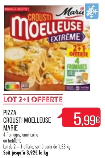 Match Pizza Crousti Moelleuse Marie offre