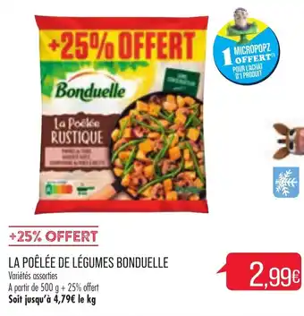 Match La Poêlée de Légumes Bonduelle offre