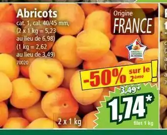 Norma Abricots offre