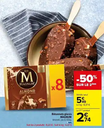 Bùtonnets glacés MAGNUM