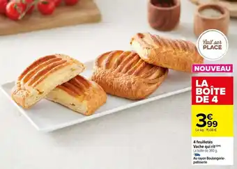 Carrefour Drive 4 feuilletés Vache qui ritⓇ(m) offre