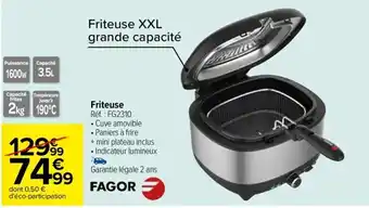 Carrefour Drive Friteuse offre
