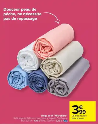 Linge de lit "Microfibre"