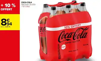 Carrefour Drive COCA COLA 6 x 1,75 l offre