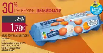 Match Oeufs Tout Frais Lustucru offre