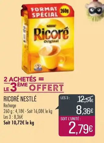 Match Ricoré Nestlé offre