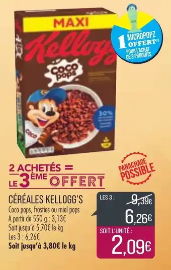 Match Céréales Kellogg's offre